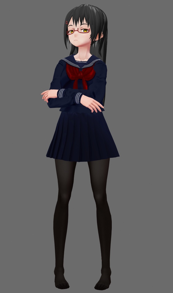 【ベータ版VRoid用】新黒タイツ