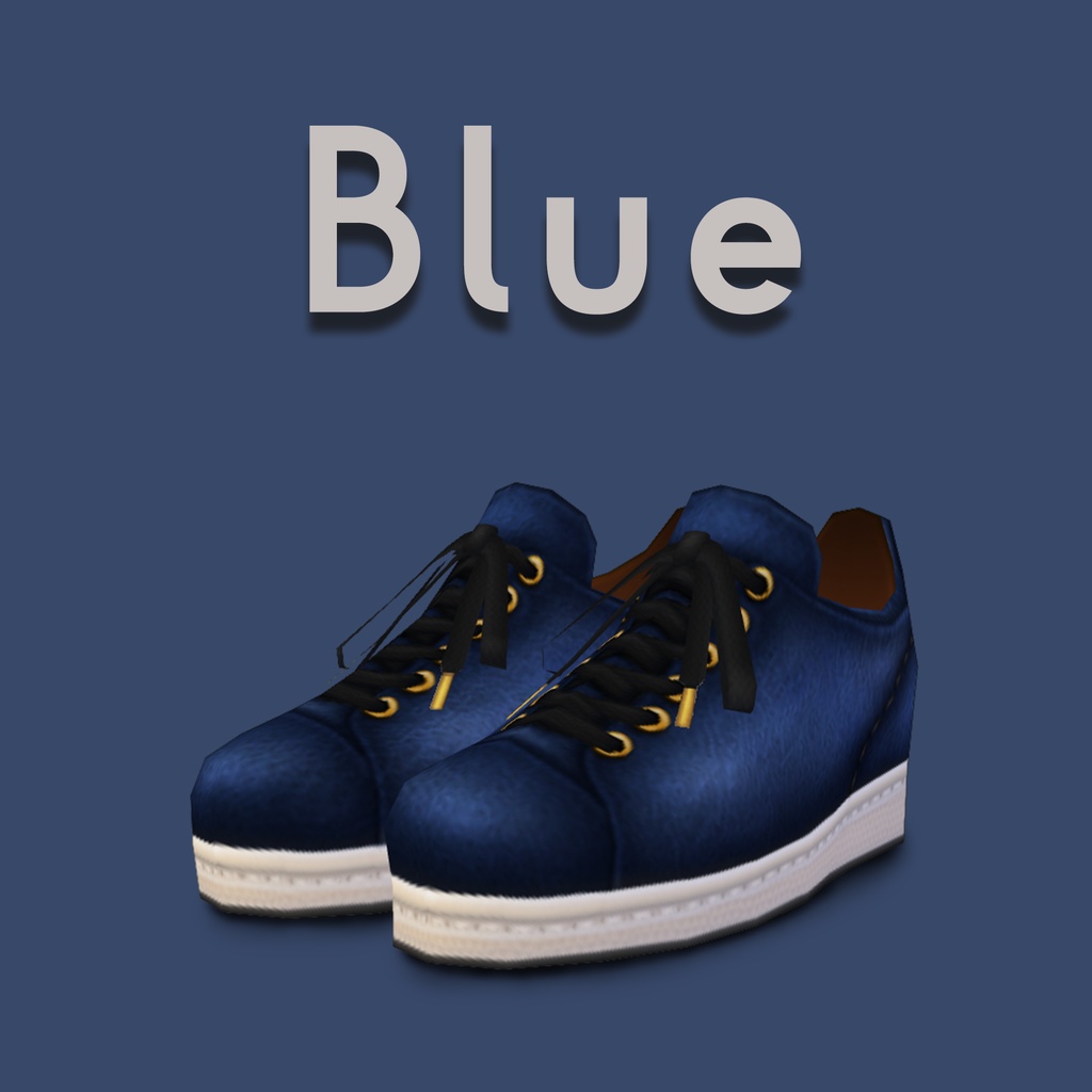 【ベータ版VRoid用】カジュアルシューズ