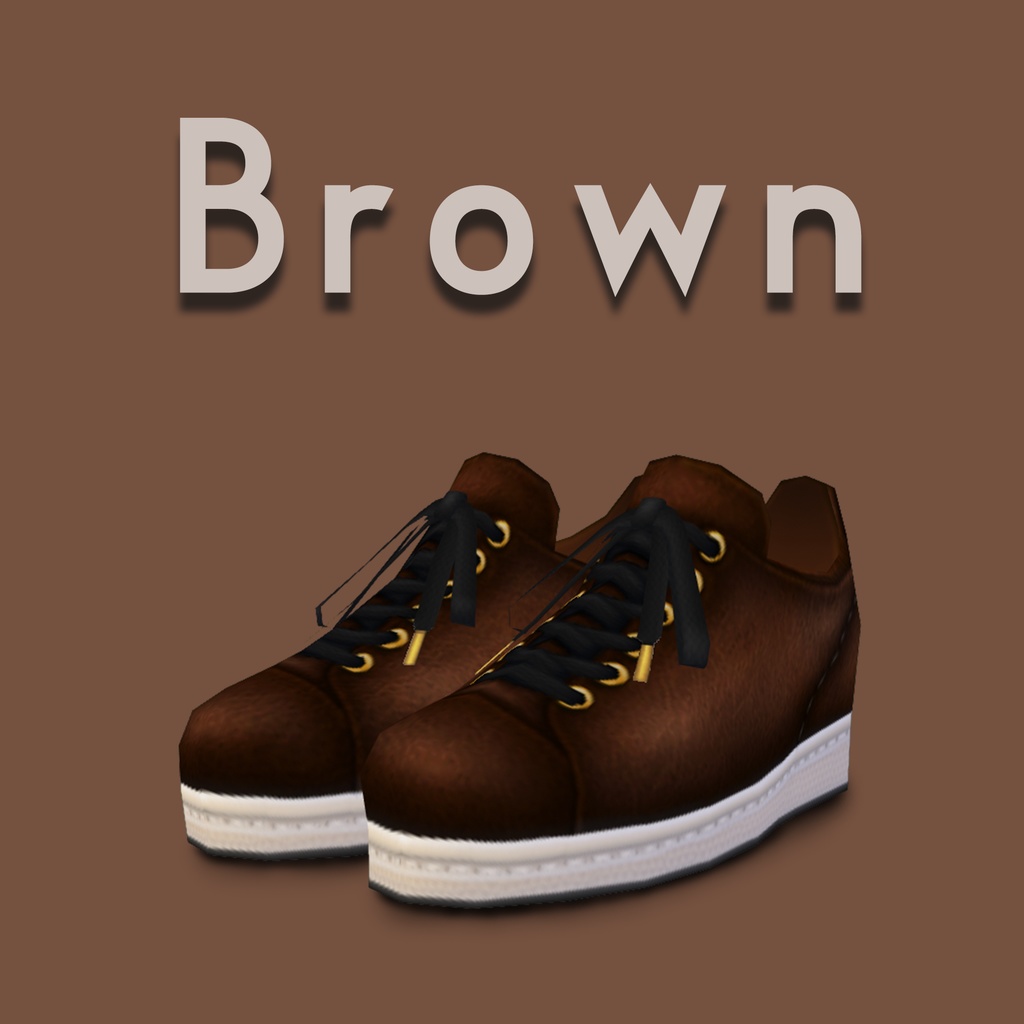 【ベータ版VRoid用】カジュアルシューズ