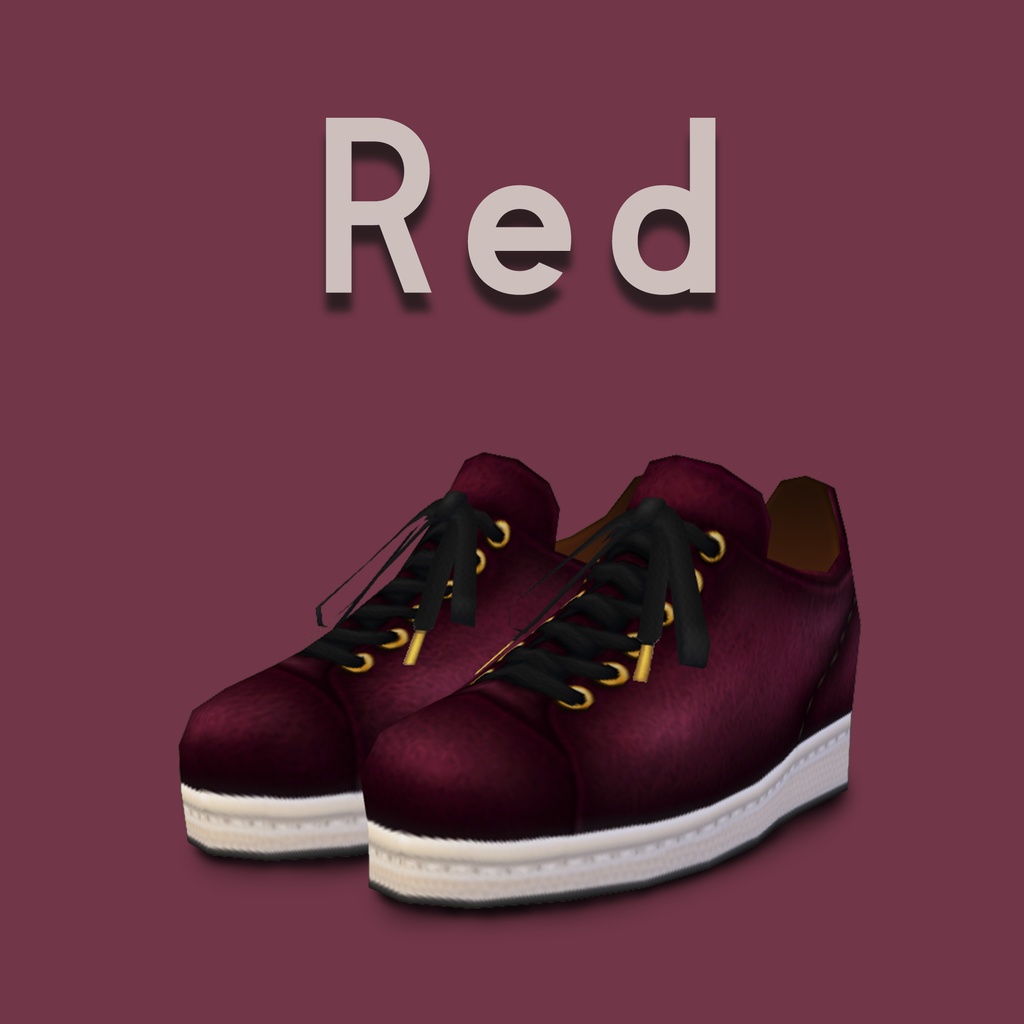 【ベータ版VRoid用】カジュアルシューズ