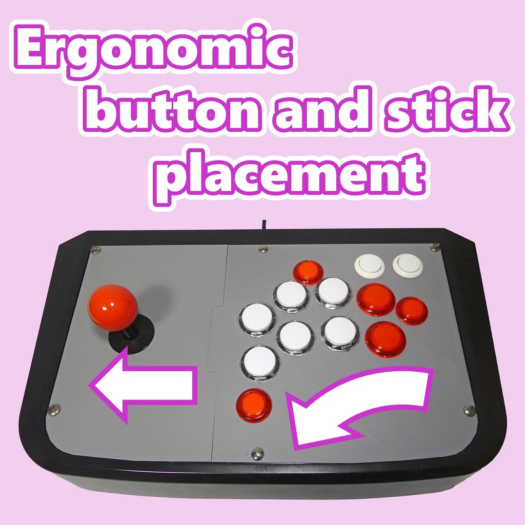 カスタムアケコンパネル(RAP3向け)