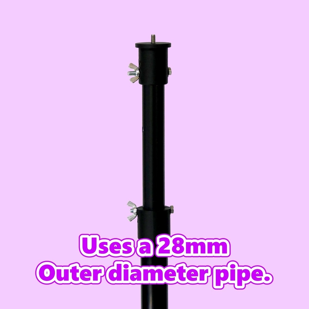 高さ3mのカメラ三脚 自作キット