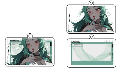 配信を見れば楽しさあっぷ２面サムネアクキー