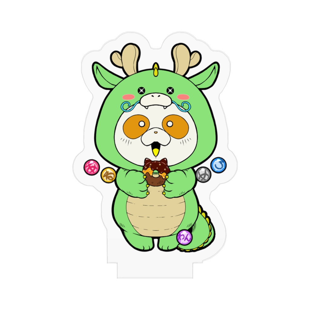 【anemero+one】ネスティアアクリルスタンド 竜の着ぐるみver.