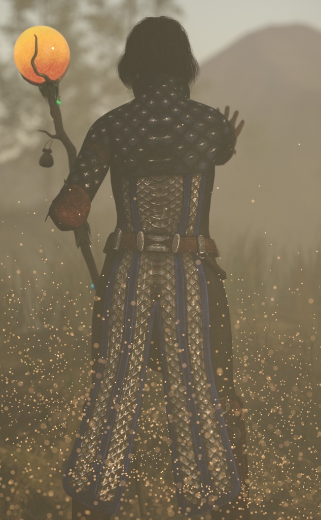 Tainted Mage Outfit for Genesis 9