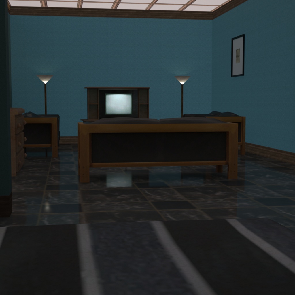 Hotel Room for Daz3D