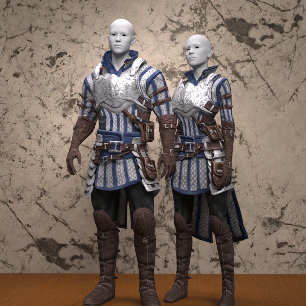 Tarnished Uniforms for Genesis 9