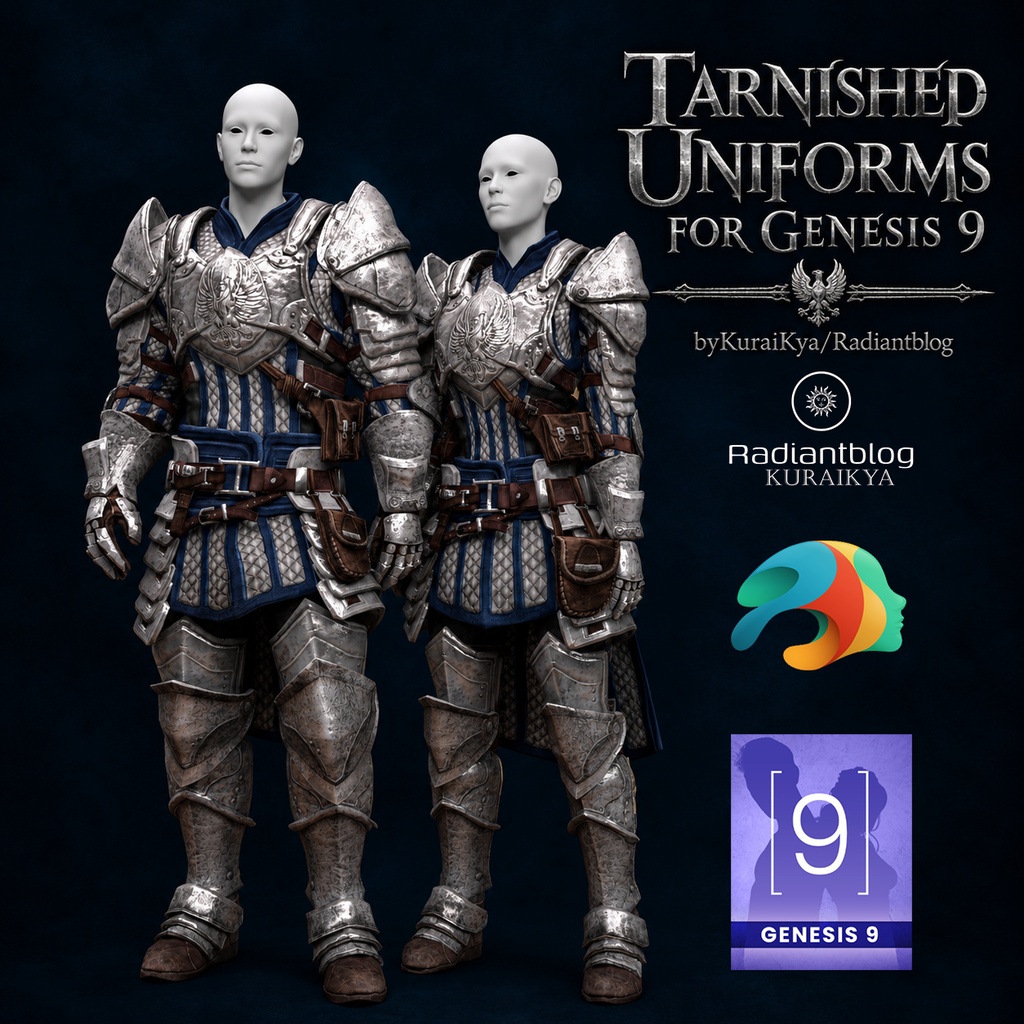Tarnished Uniforms for Genesis 9