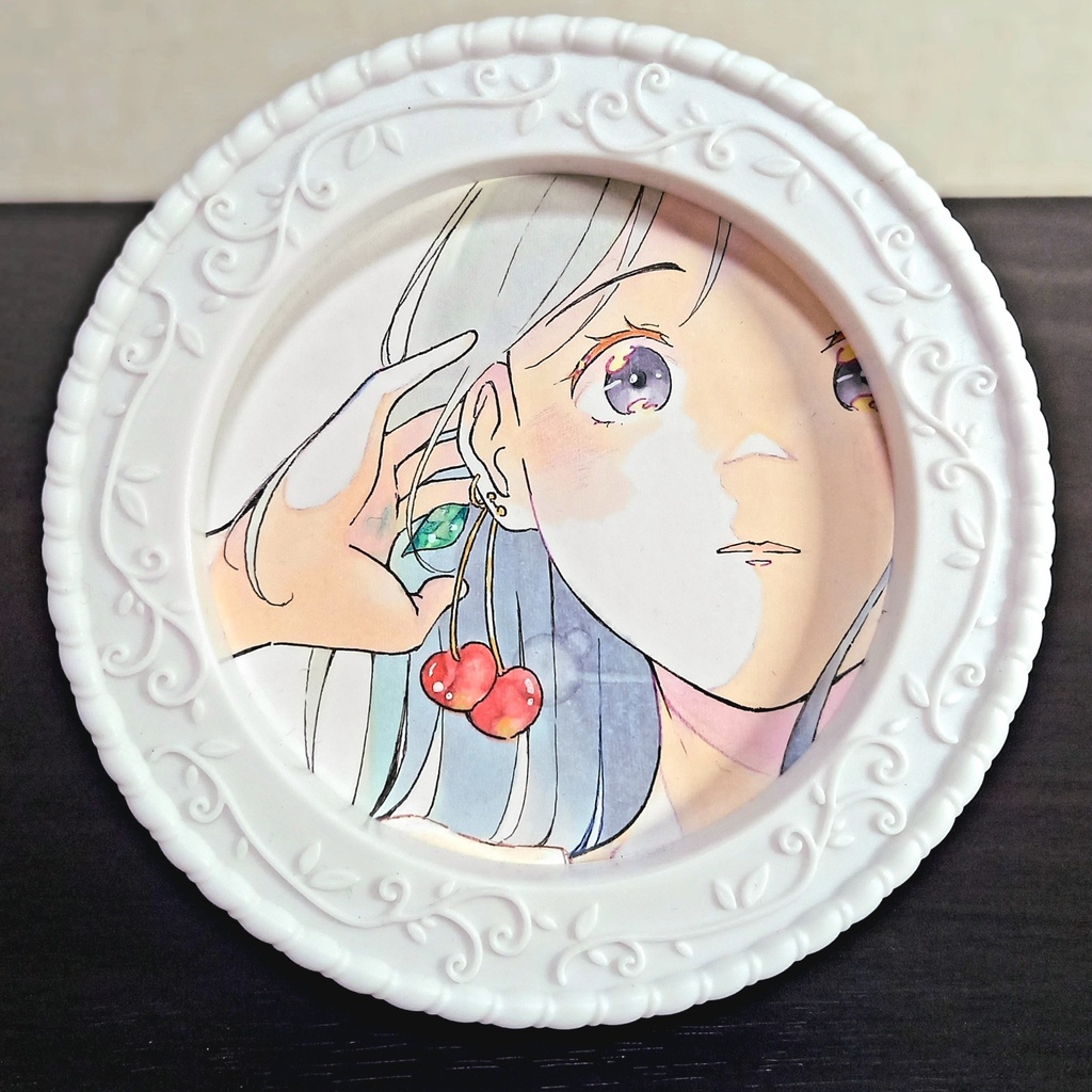 コピック原画「琥珀糖(赤)」