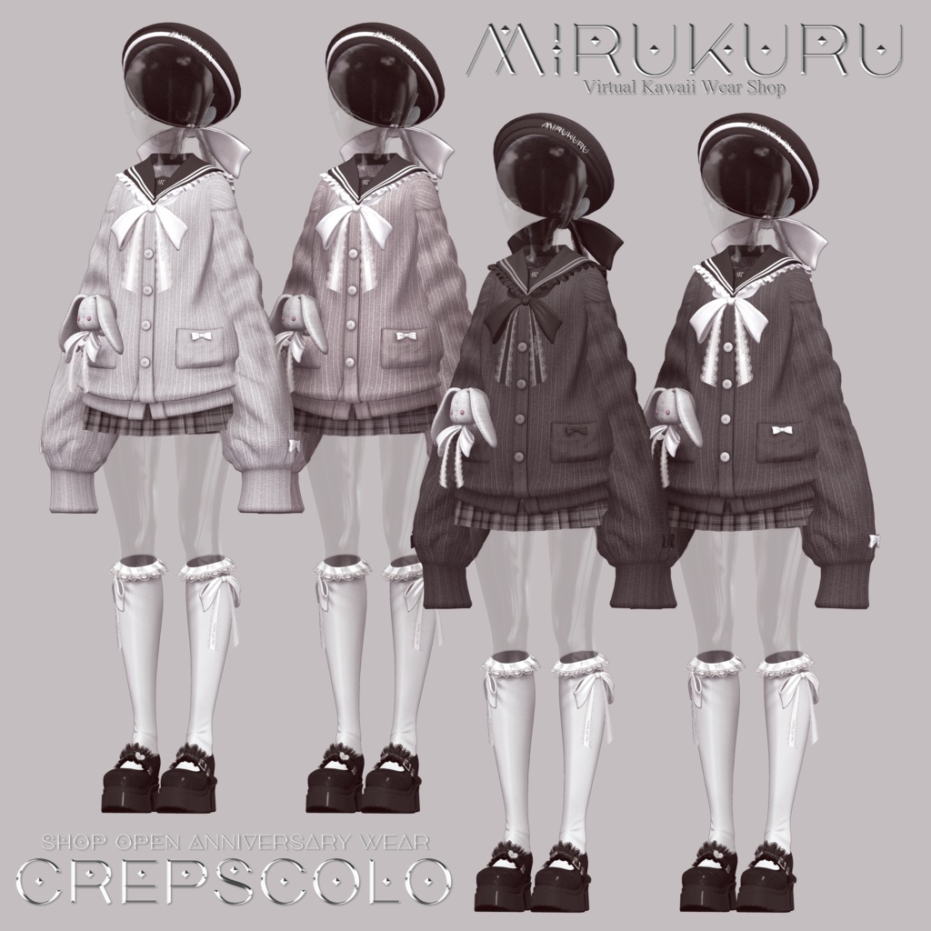 ✧・゚•.MIRUKURU.+:。:✧ - CREPSCOLO - クレプスコーロ🤍