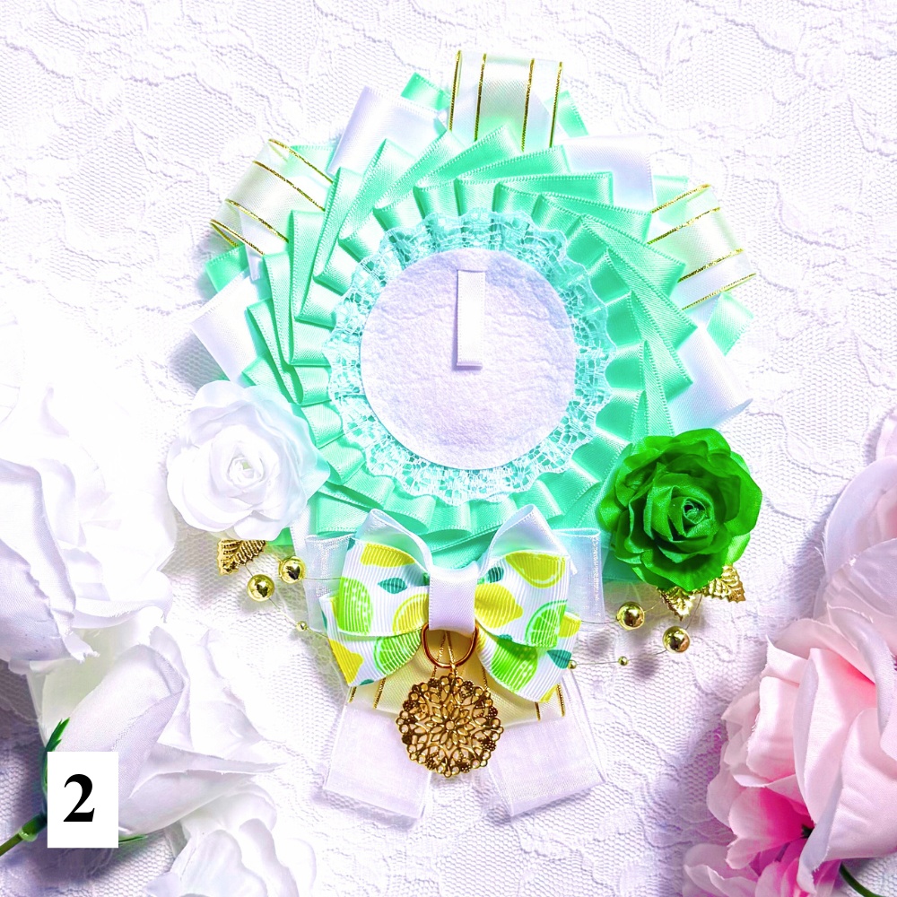 ロゼット/ポップリボン/Printed Ribbon