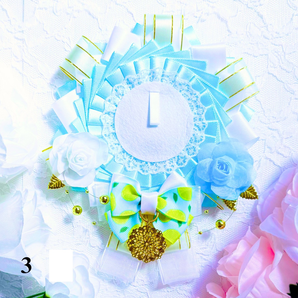 ロゼット/ポップリボン/Printed Ribbon