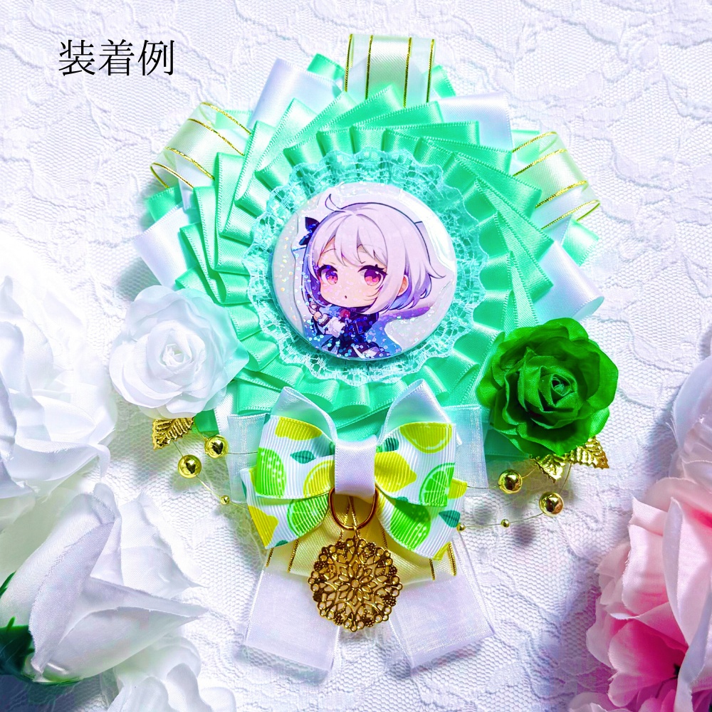 ロゼット/ポップリボン/Printed Ribbon