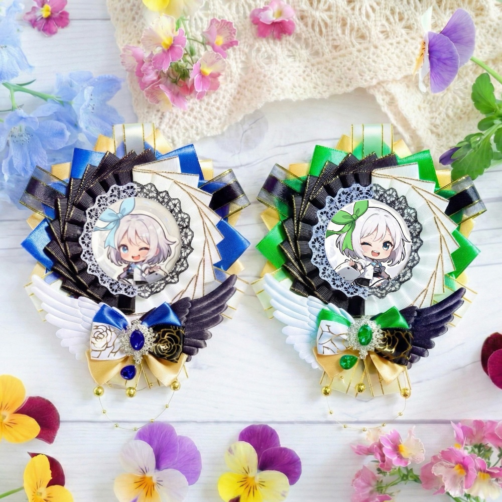 ロゼット/バイカラー/Bicolor Rosette