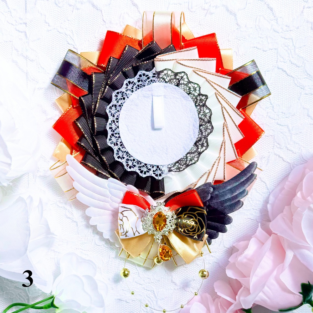 ロゼット/バイカラー/Bicolor Rosette