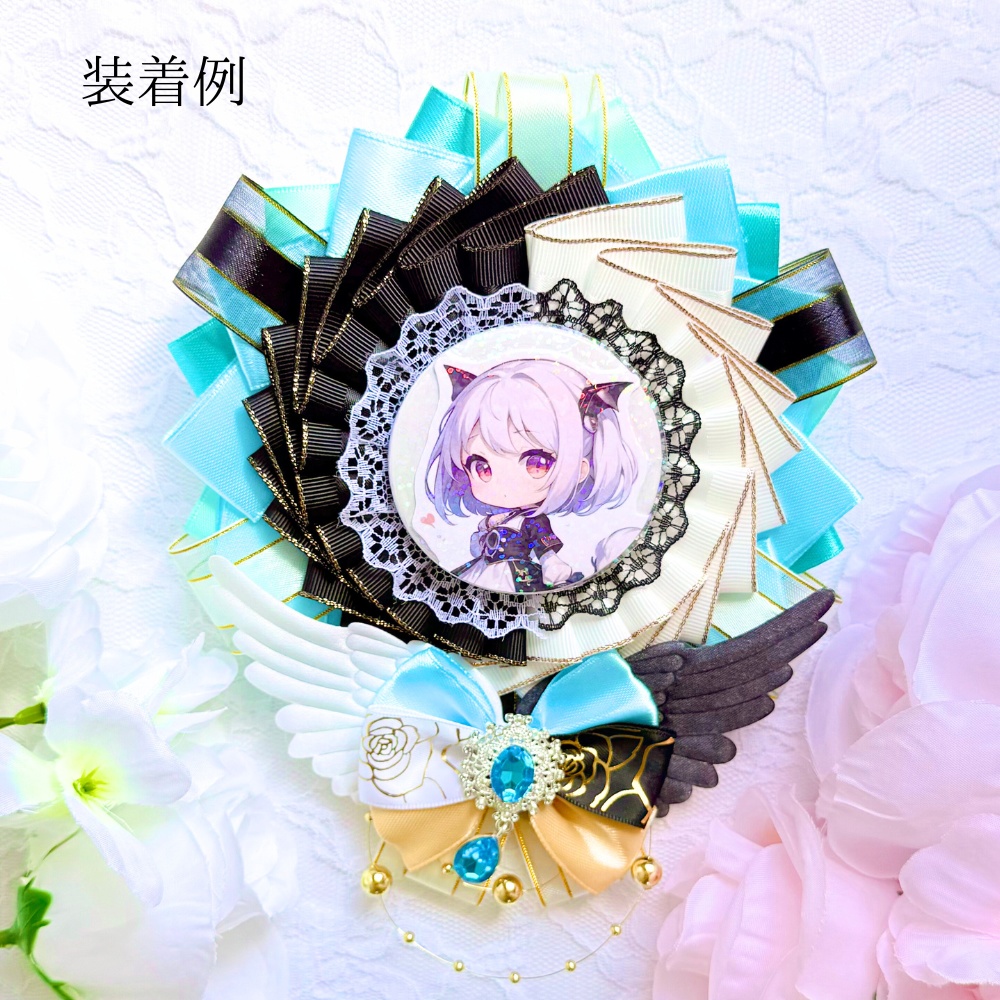 ロゼット/バイカラー/Bicolor Rosette