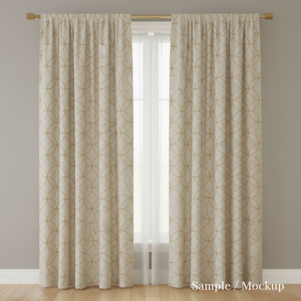 和柄シームレスパターン(優しいカラー) 七宝模様 5色セット|商用利用可能・背景素材