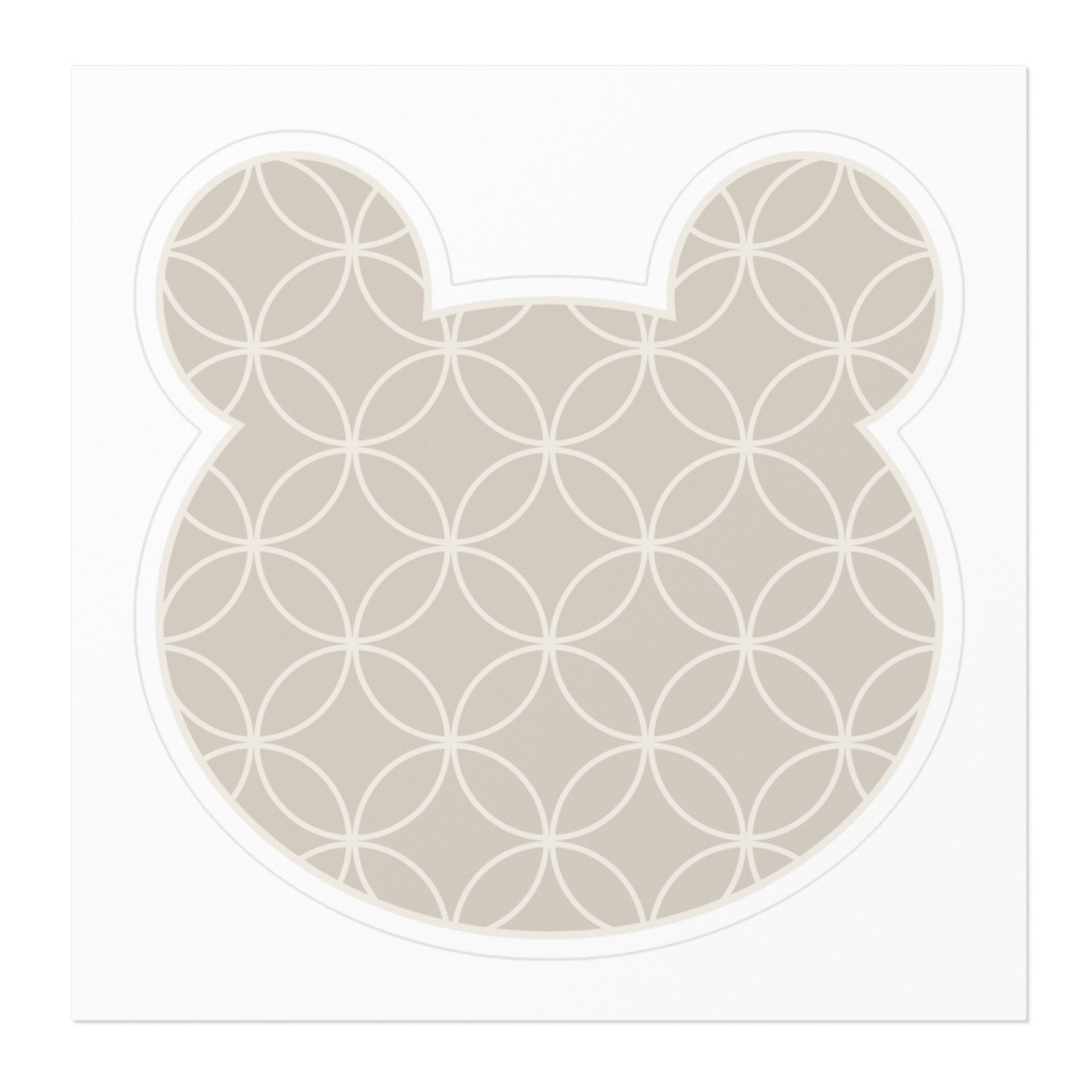 七宝くま ステッカー