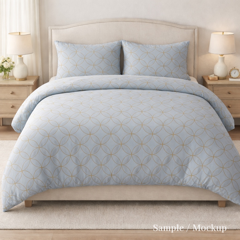 七宝模様 シームレスパターン 5色セット(パステル)