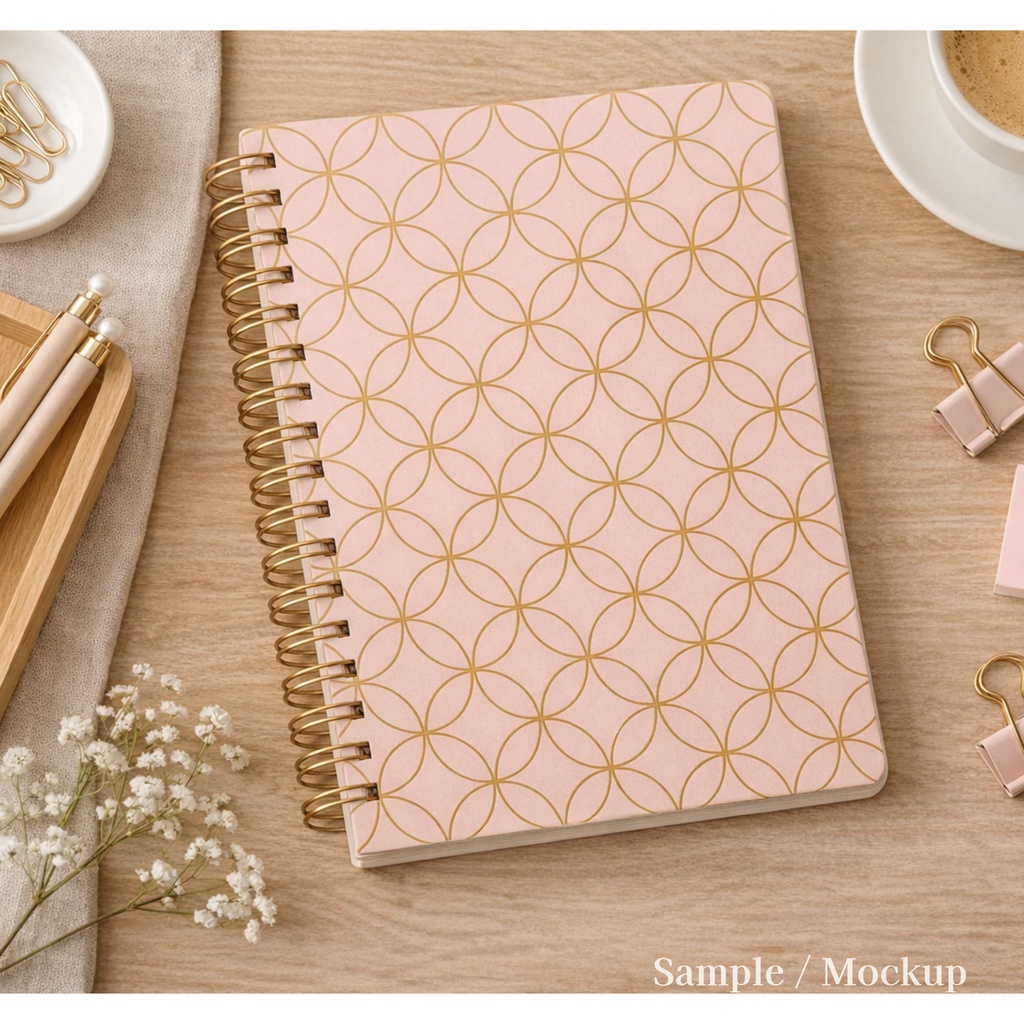 七宝模様 シームレスパターン 5色セット(パステル)