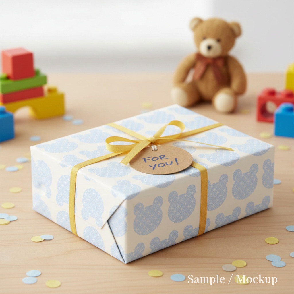 和柄デジタルペーパー 七宝くま|和モダンシームレス総柄 5色セット