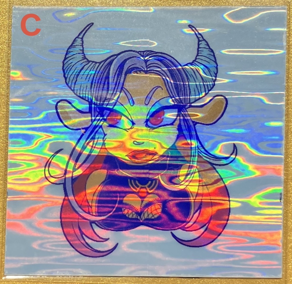 御手製シリーズ【棺ノ王子】大暗黒堕天神ラン/【魔界王側近】アリア(擬態)/魔界王側近アリア(真)/ラン(?!)/ラン(???)〈ランダムホロ〉