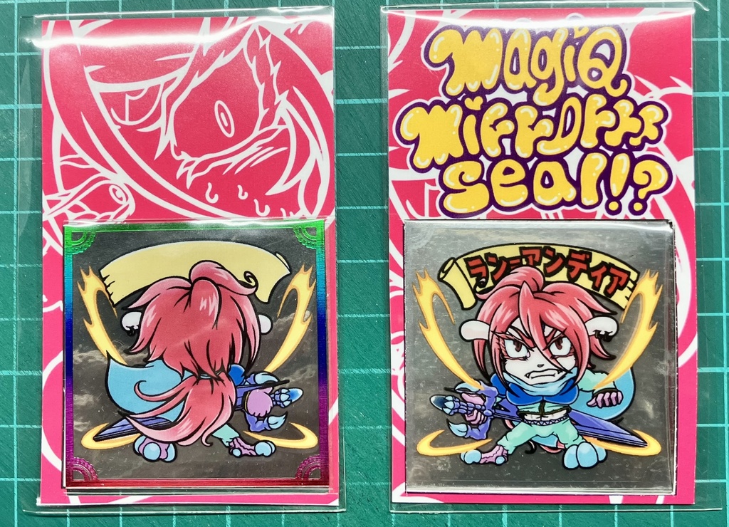 〈試作版〉【棺ノ王子】マジックミラーシール〈ラン〉