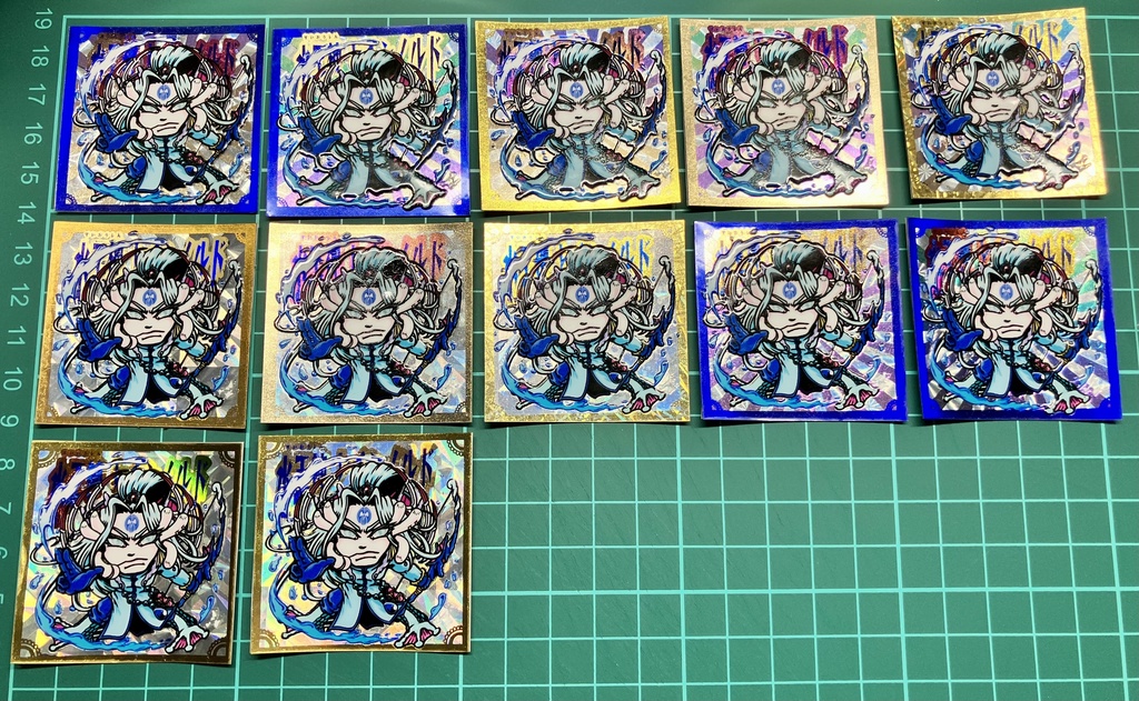 〈新作〉【棺ノ王子】第四弾【最高位神官】(ソル)ト四神 SP台紙セット