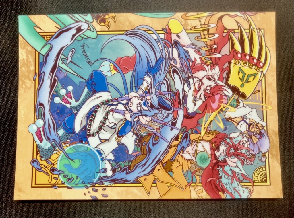 〈新作〉【棺ノ王子】第四弾【最高位神官】(ソル)ト四神 SP台紙セット