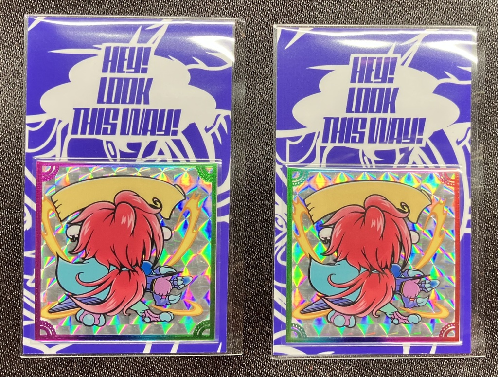 【棺ノ王子】見返りシール〈ラン/箔押し〉