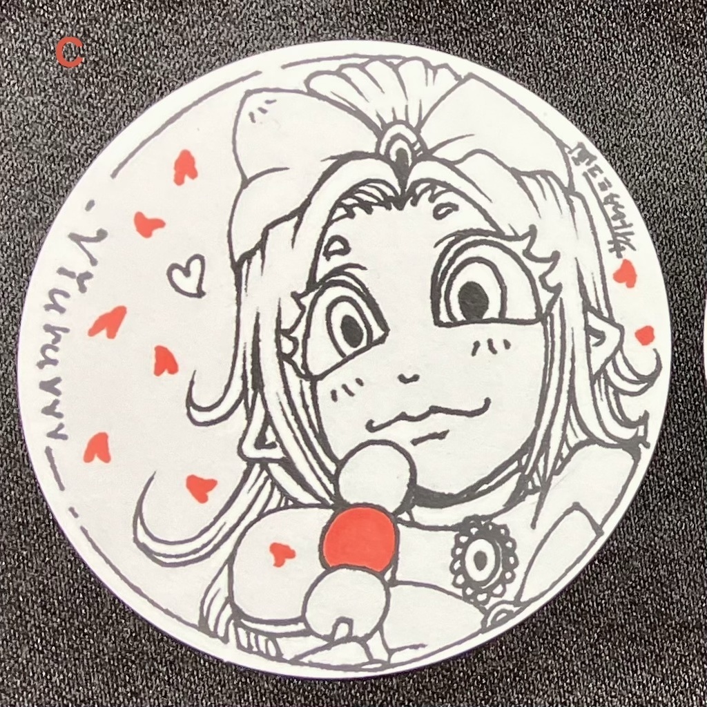 原画ゲリラ★〈コースター/豆色紙〉