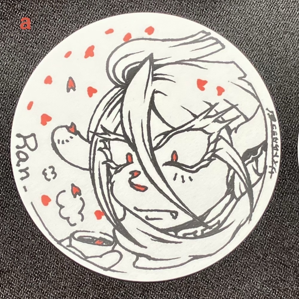 原画ゲリラ★〈コースター/豆色紙〉