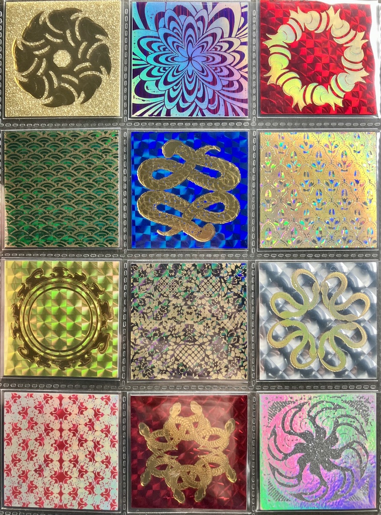 蜜蜂屋金型サンプルシール12面リフィルセット