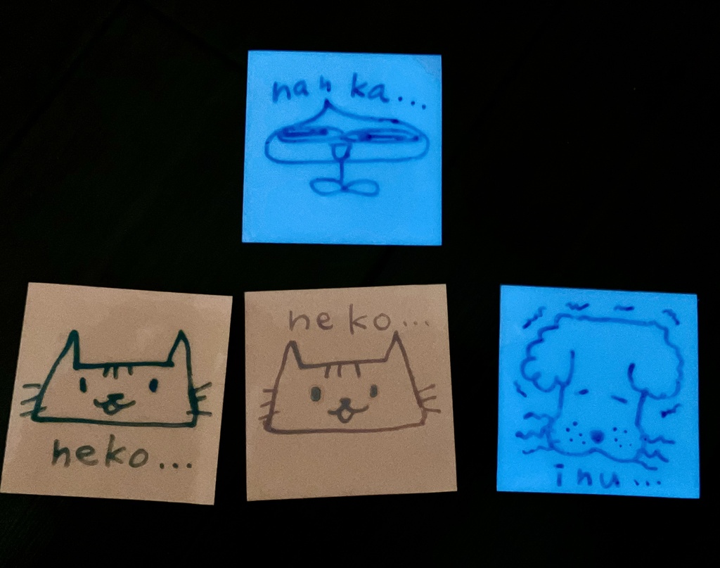 【蜜蜂屋手描きゆる御シールキーホルダー】