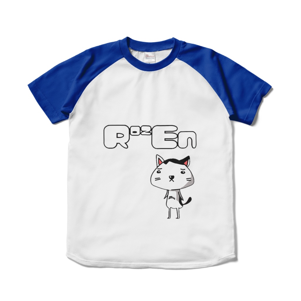 ローちゃんティー(白青)