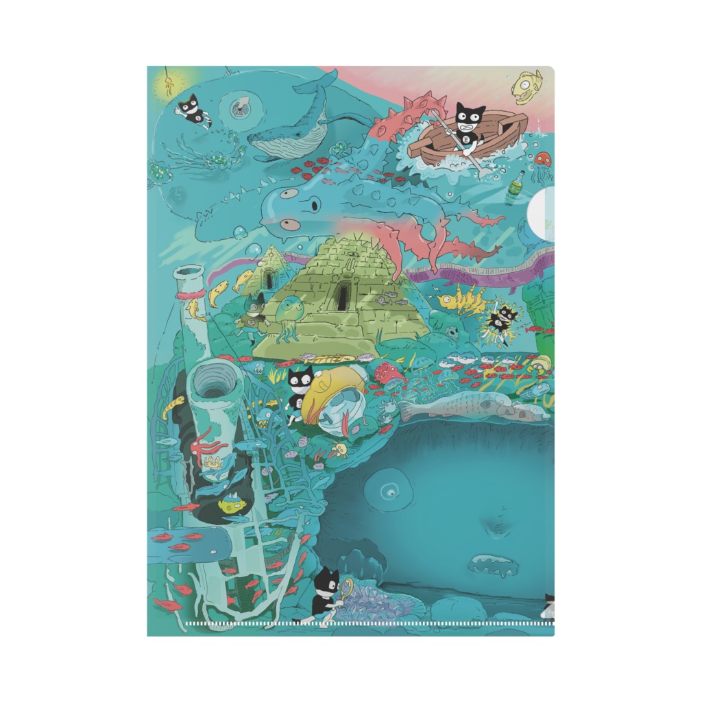 生命の海、空想世界。