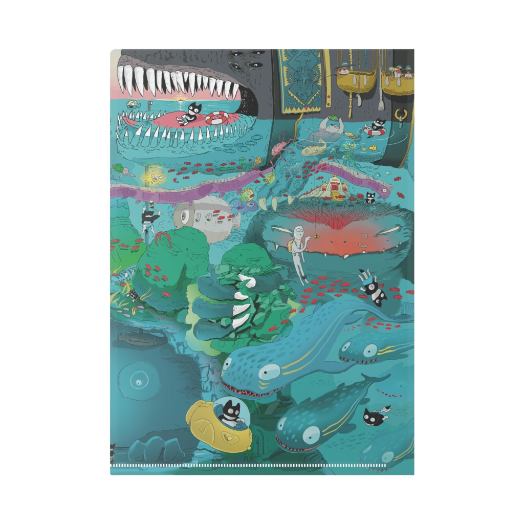 生命の海、空想世界。