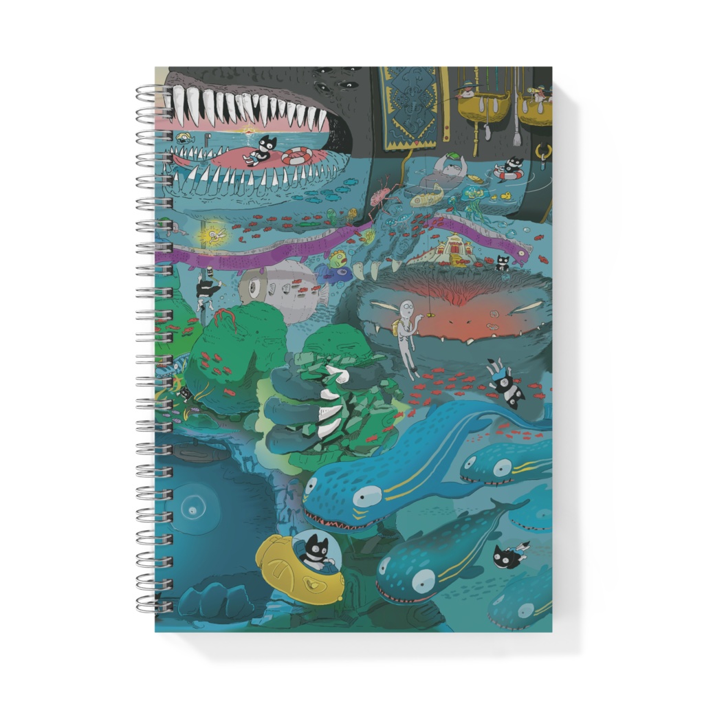 生命の海、空想世界。