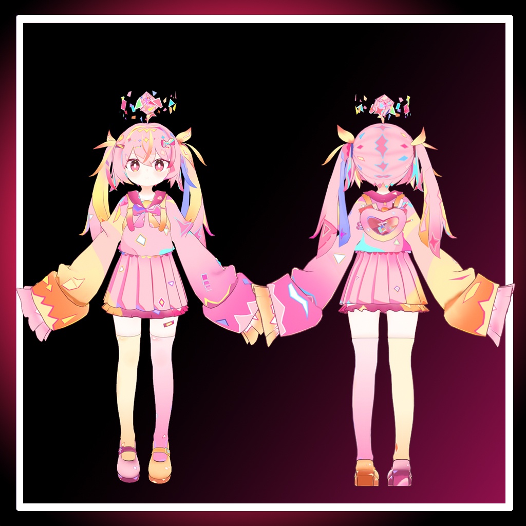 夜樱星奈-Yozakura_Seina【オリジナル3Dモデル】