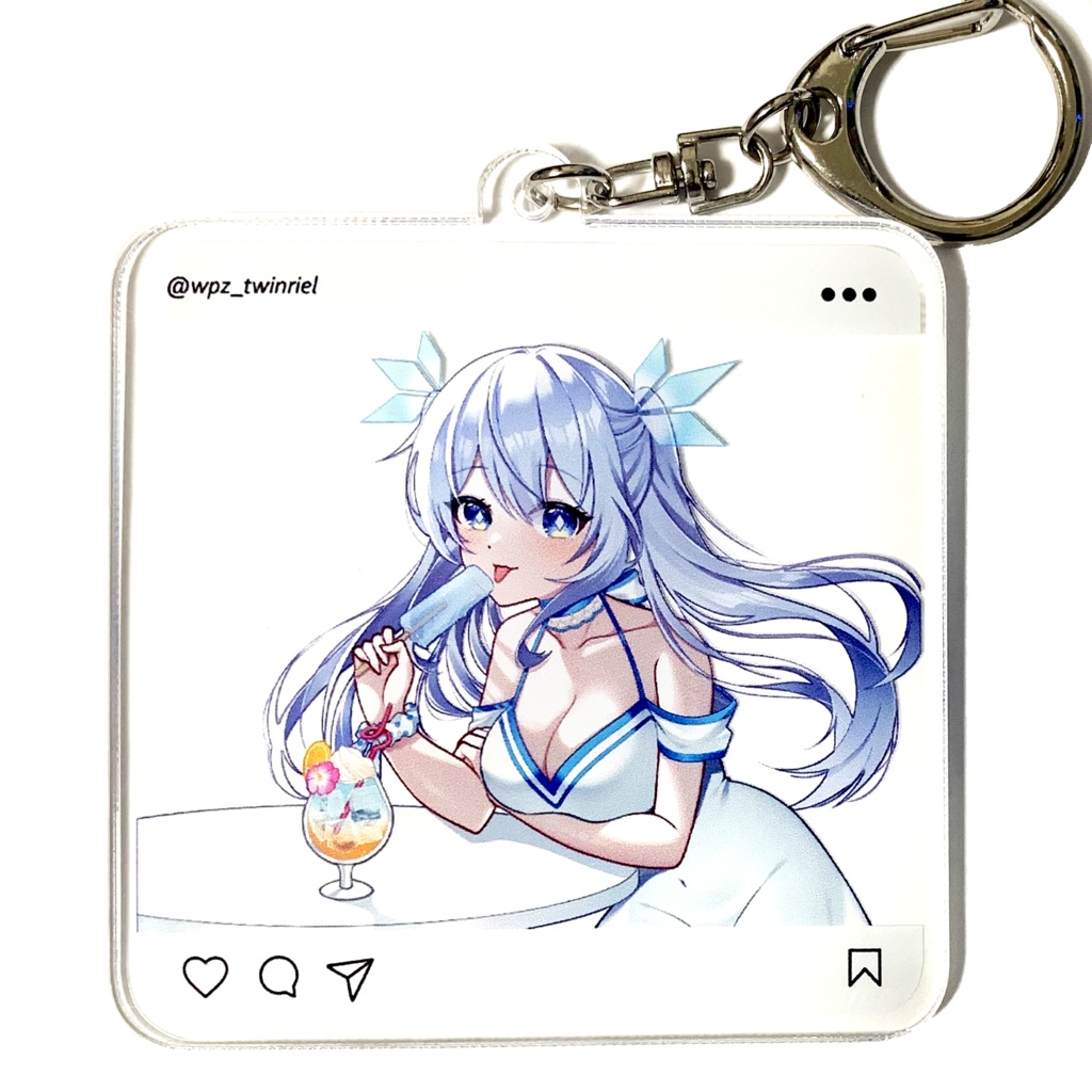 アクリルキーホルダー(ツイリエル インスタ風)