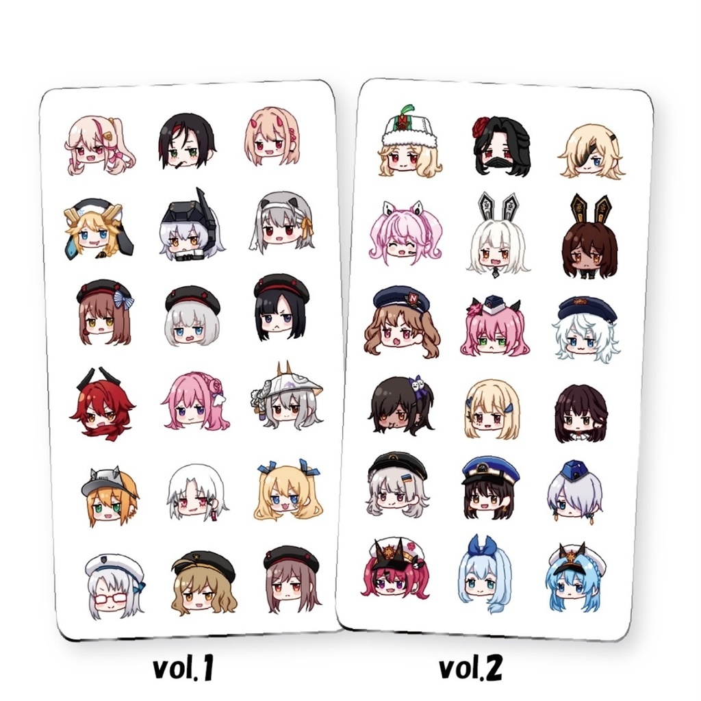 シャカシャカアクリル(vol.1/2/3/4)+専用グッズ