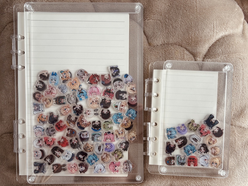 シャカシャカアクリル(vol.1/2/3/4)+専用グッズ