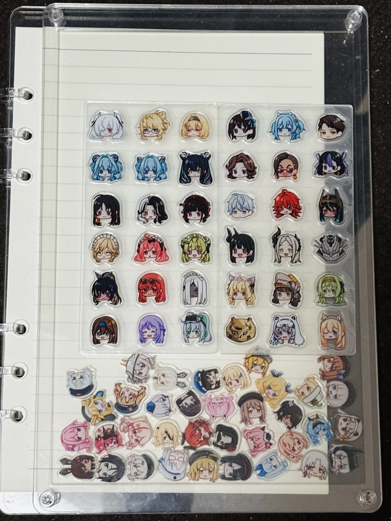 シャカシャカアクリル(vol.1/2/3/4)+専用グッズ