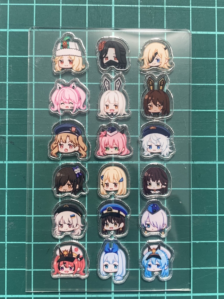 シャカシャカアクリル(vol.1/2/3/4)+専用グッズ