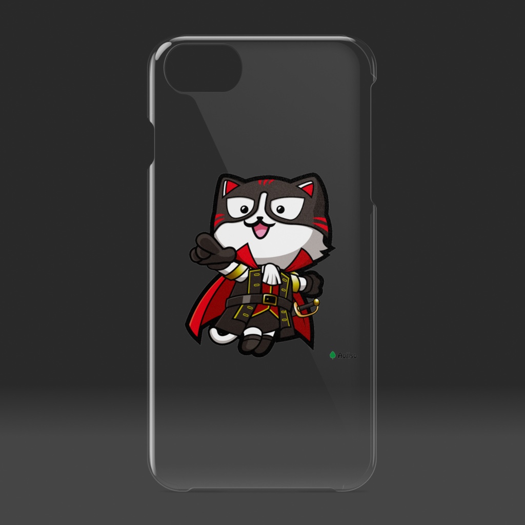 モナニャン・クリアiPhoneケース(指さし)