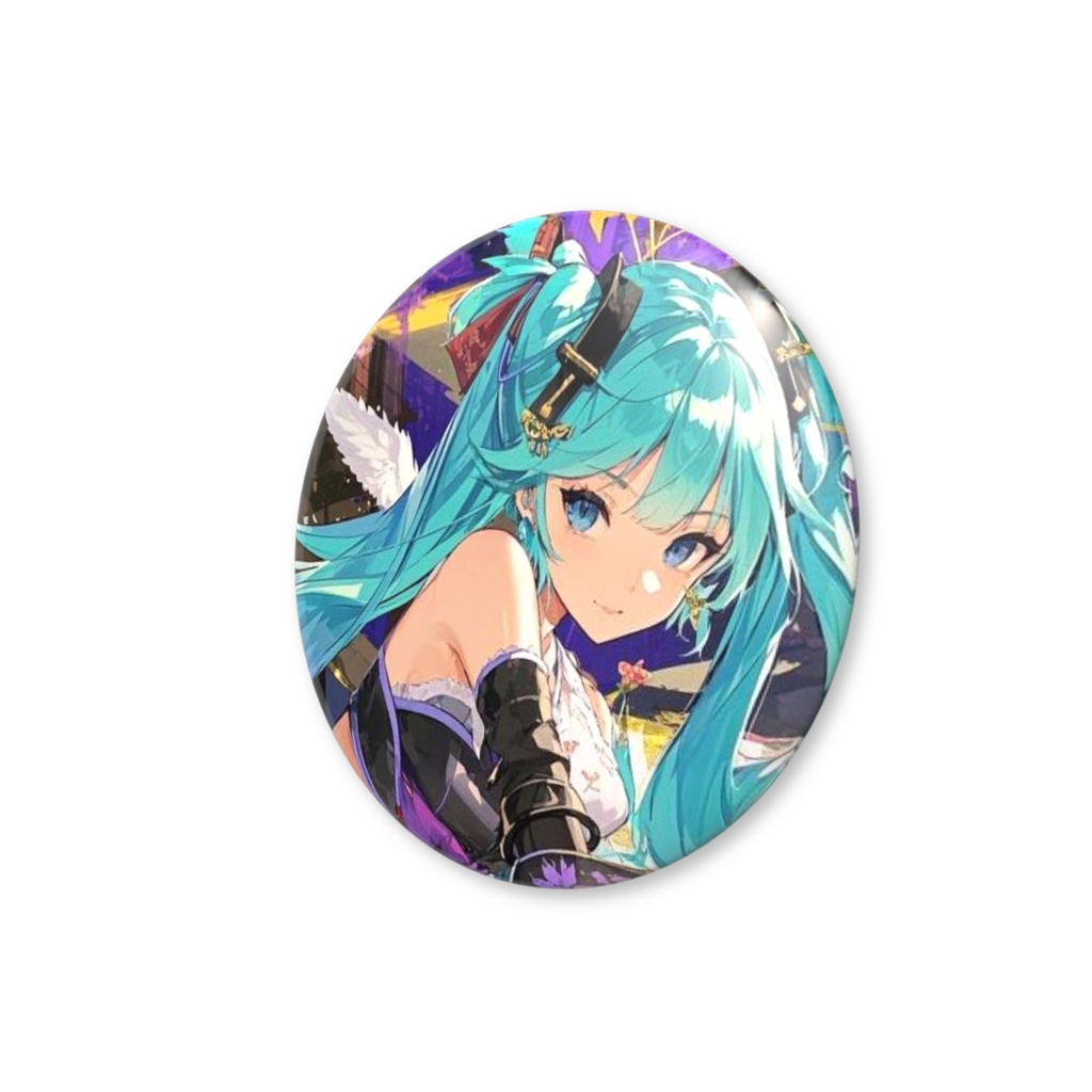 幻想的な中華系のピンバッジ