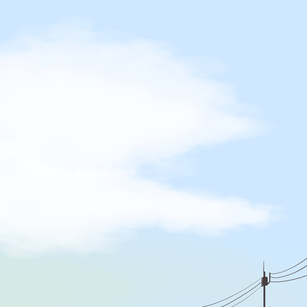 もくもく描ける雲ブラシ - 3点セット