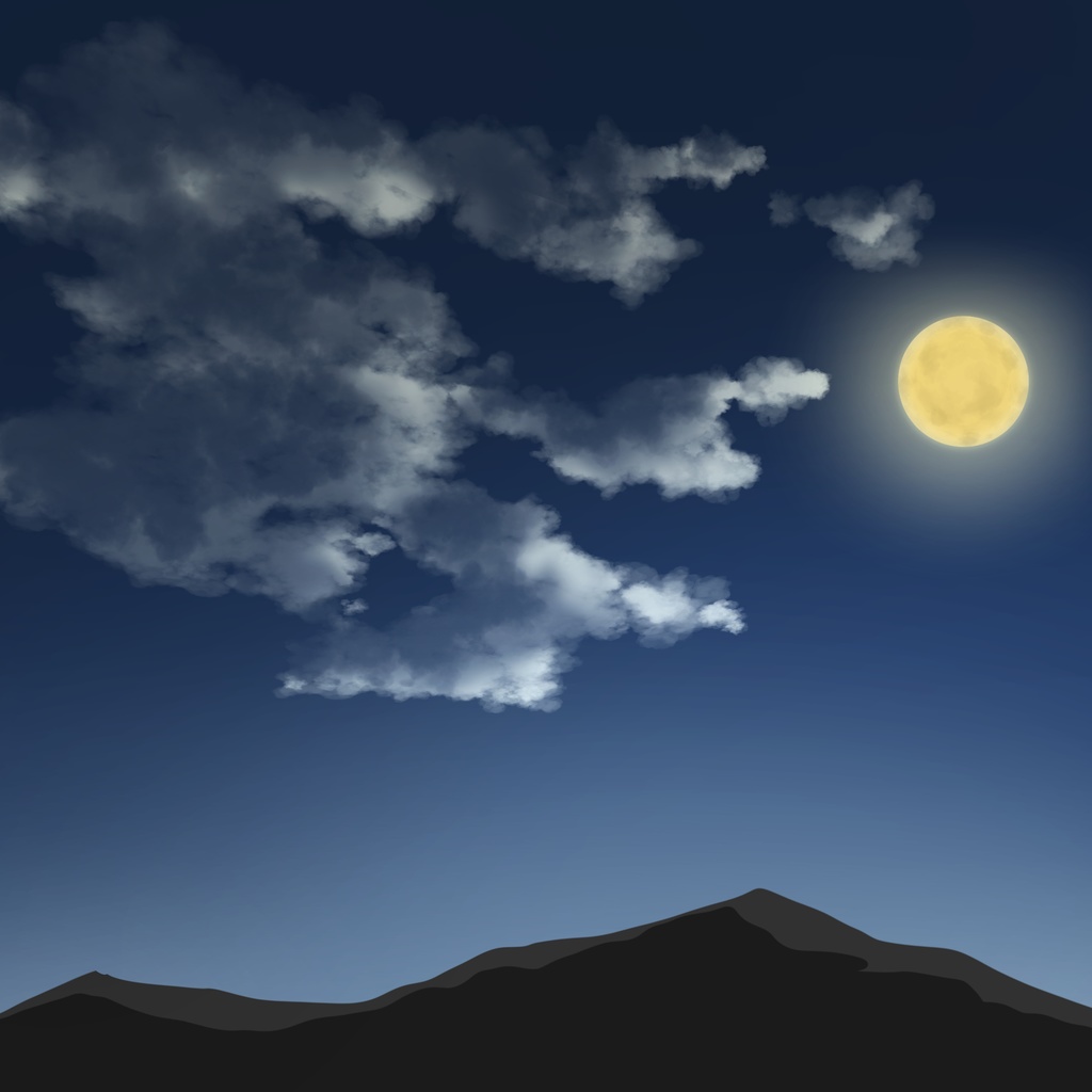 もくもく描ける雲ブラシ - 3点セット