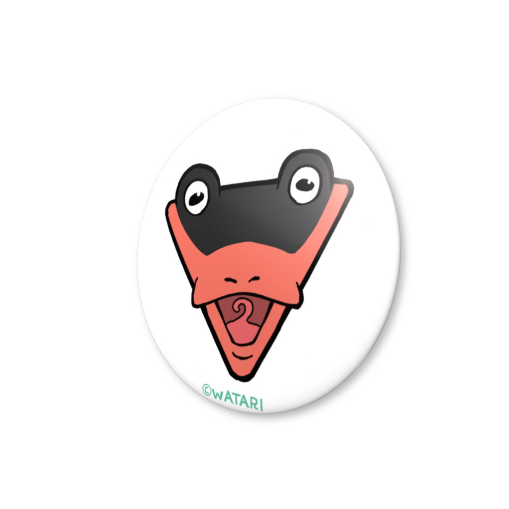 缶バッジ リマニーヤドクガエル『ドクといきるカエルたち。』