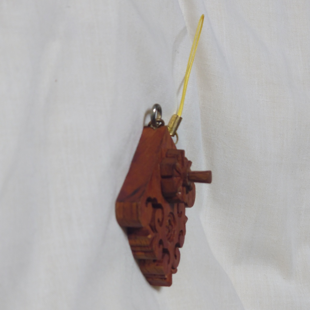 ミニ姫路城大千鳥懸魚ストラップ